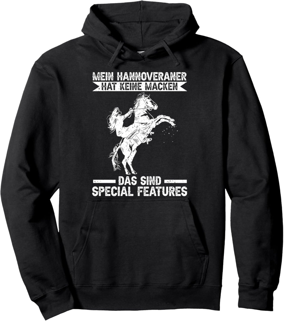 Pferd Reitstall Reiten Pferde Hannoveraner Pullover Hoodie