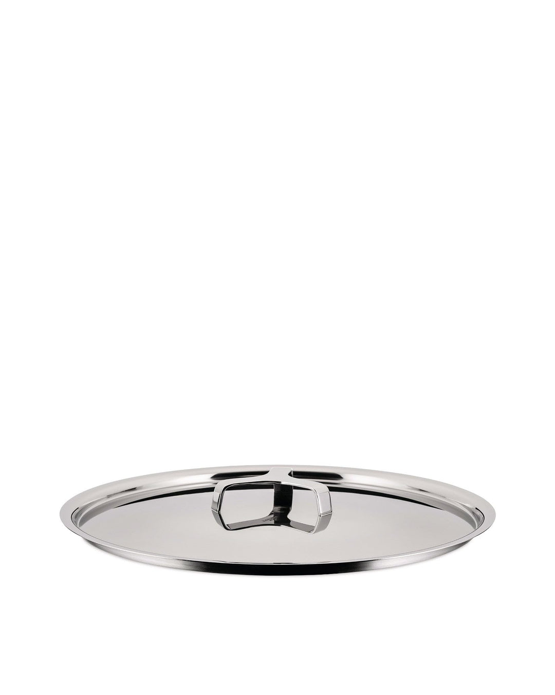 Alessi "POTS & PANS" Deckel aus Edelstahl, 20 x 22.5 x 24 cm 20 x 22.5 x 24 cm Silber, 20 x 22.5 x 2