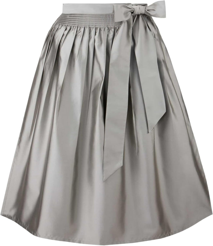 Stockerpoint Damen Schürze Kristin Dirndlschürze, Taupe, Regular