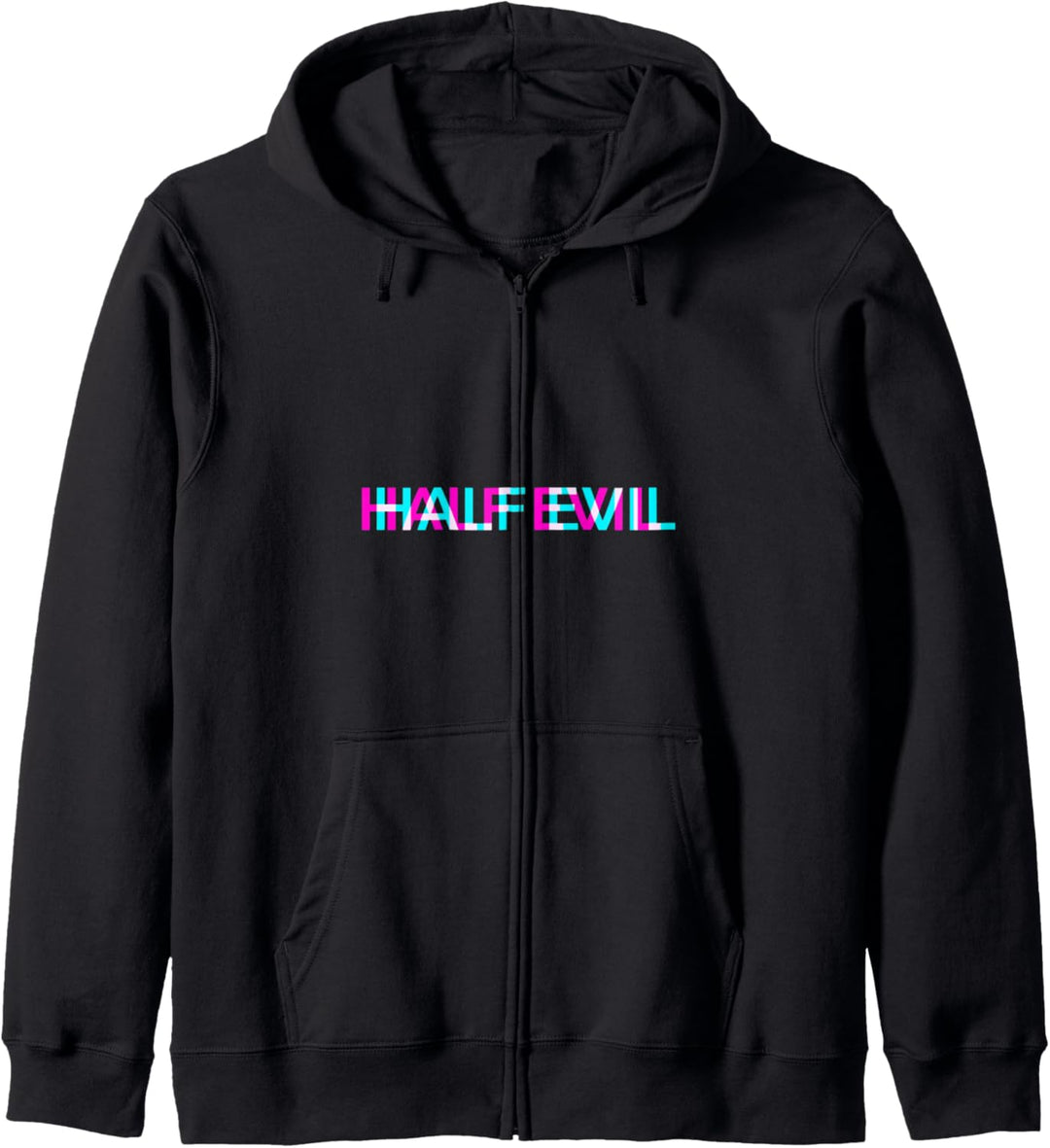 Half Evil Aesthetic Vaporwave Emo Punk Pastel Goth Kapuzenjacke