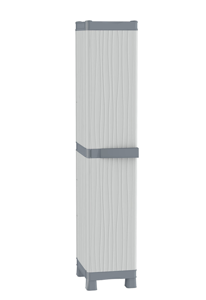 Terry, Base 2350 RUW, Schrank mit einer Tür und 4 Einlegeböden, für innen und aussen - 35x43,8x181,8