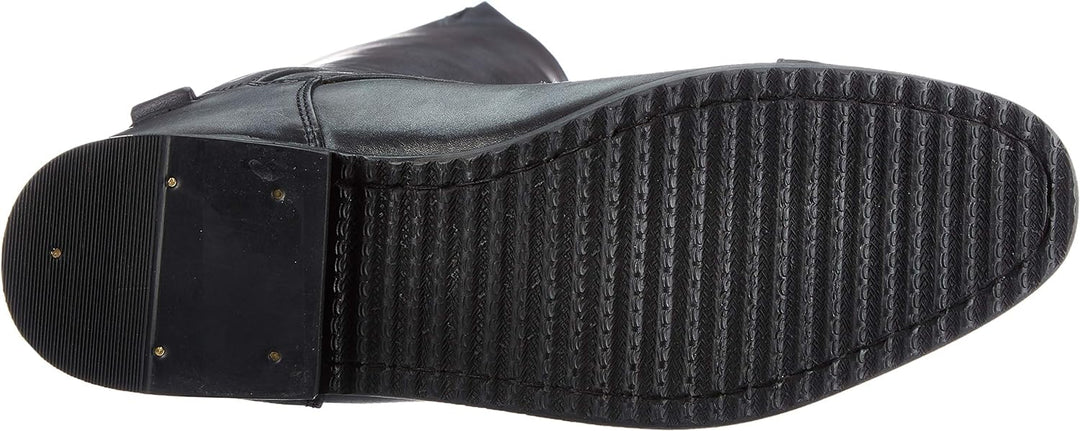 HKM Herren Reitstiefel Valencia Standardlänge/Weite 41 EU Schwarz Grau, 41 EU Schwarz Grau