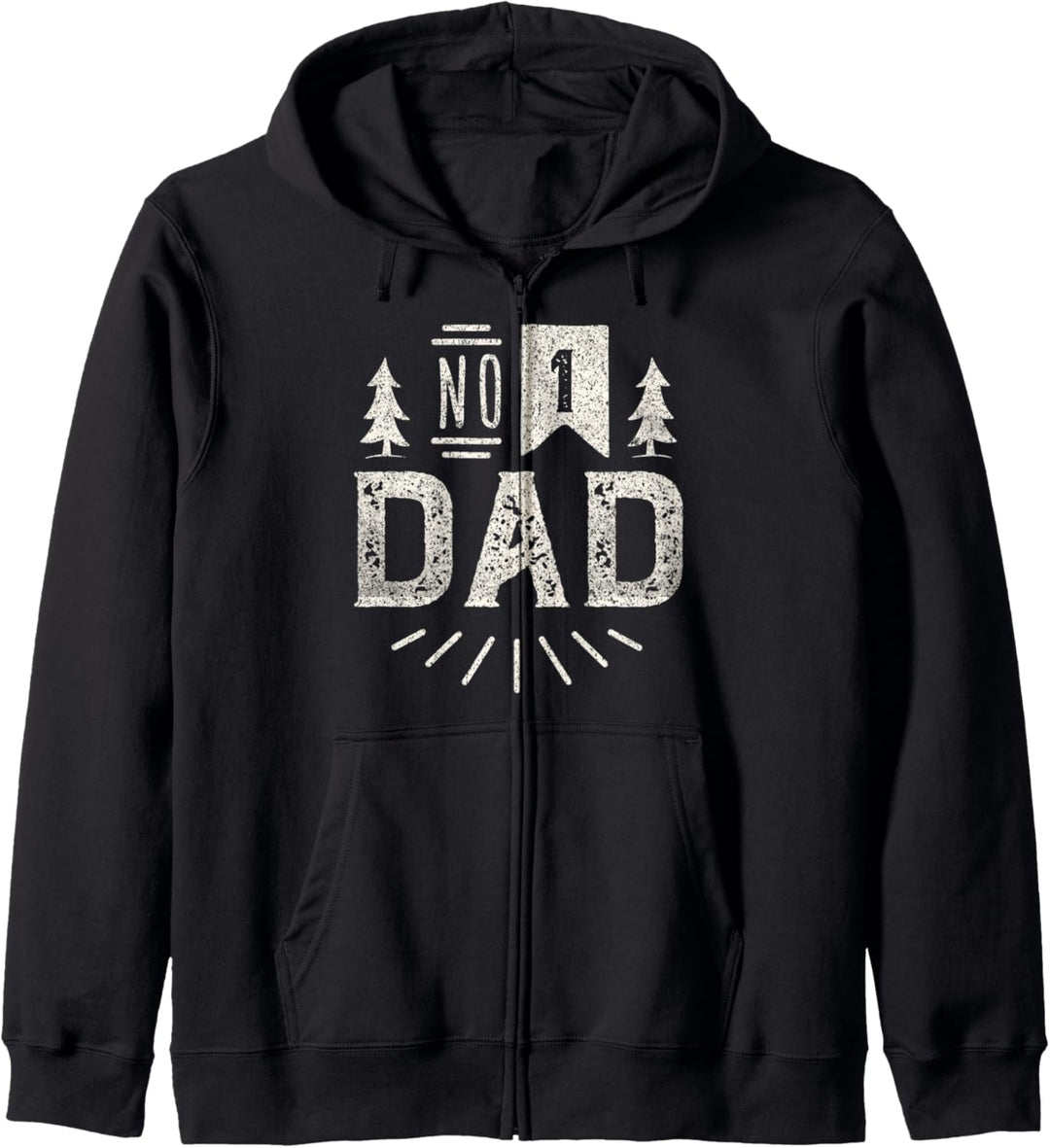 Vatertag Nr. 1 Dad Design Worlds Bester Dad aller Zeiten Kapuzenjacke