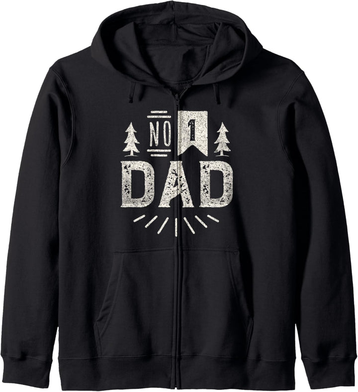 Vatertag Nr. 1 Dad Design Worlds Bester Dad aller Zeiten Kapuzenjacke