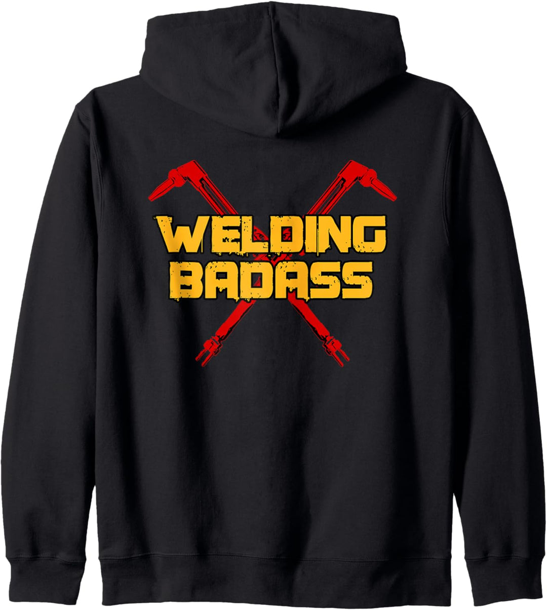 Welder Gifts Welding Design On Back Of Clothing Kapuzenjacke