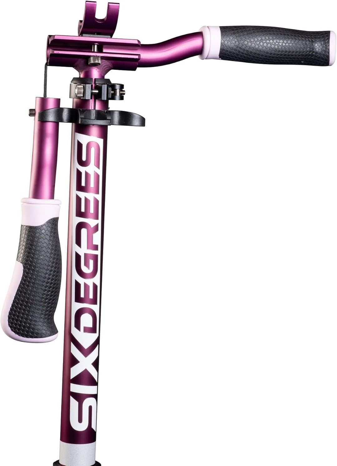 SIX DEGREES Aluminium Scooter Junior mit Klappmechanismus u. Ständer, 180/145 mm, höhenverstellbar,