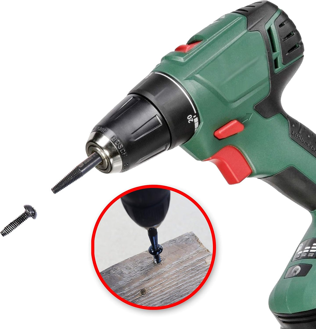 S&R Schraubenausdreher Set/MADE IN GERMANY/Linksausdreher-Satz, 5-tlg. aus hitzegehärtetem, geschmie