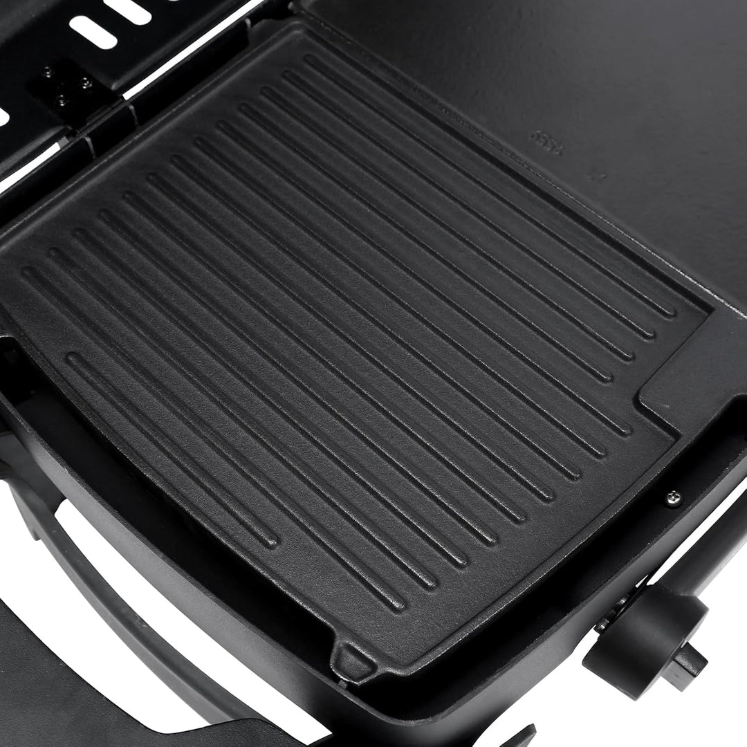 GFTIME 32 x 24cm Gusseisen Grill-Wende-Platte für Enders Urban, Urban Pro, Explorer, Explorer Pro, G