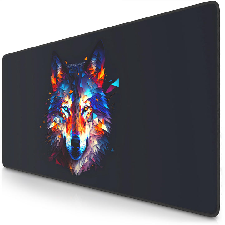 TITANWOLF - XXL Speed Gaming Mauspad 900 x 400mm - XXL Mousepad - Tischunterlage Large Size - verbes
