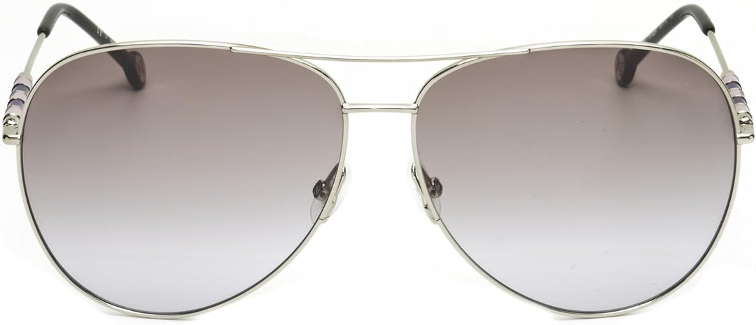 Carolina Herrera Unisex Sunglasses 64 3yg/Qr Light Gold, 64 3yg/Qr Light Gold