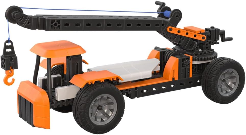 fischertechnik Universal Max 571904 – Konstruktionsbaukasten, technisches Spielzeug, 10 Modelle ab 7
