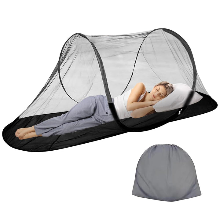 Moskitonetz Pop Up, Faltbares Moskitonetz 200x72x70 cm Moskitonetzs Reise Pop Up, Tragbares Campingz