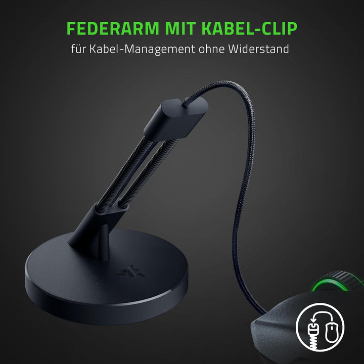 Razer Mouse Bungee V3 - Mauskabel-Managementsystem ohne Widerstand (Federarm mit Kabel-Clip, schwere