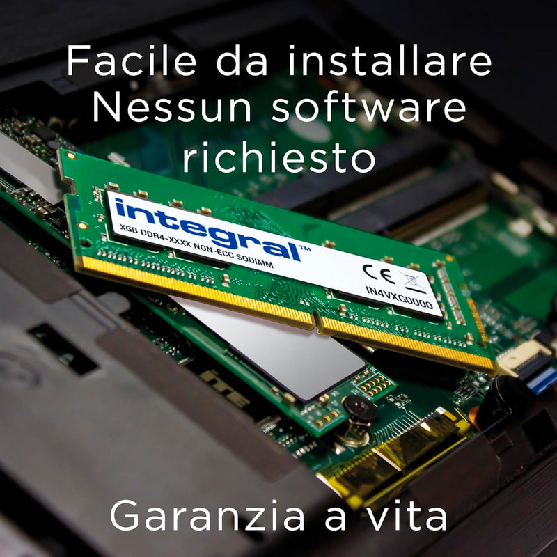 Integral 32GO Kit (2x16GO) DDR4 RAM 2666MHz (oder 2400MHz & 2133MHz) SODIMM Laptop/Notebook PC4-2133