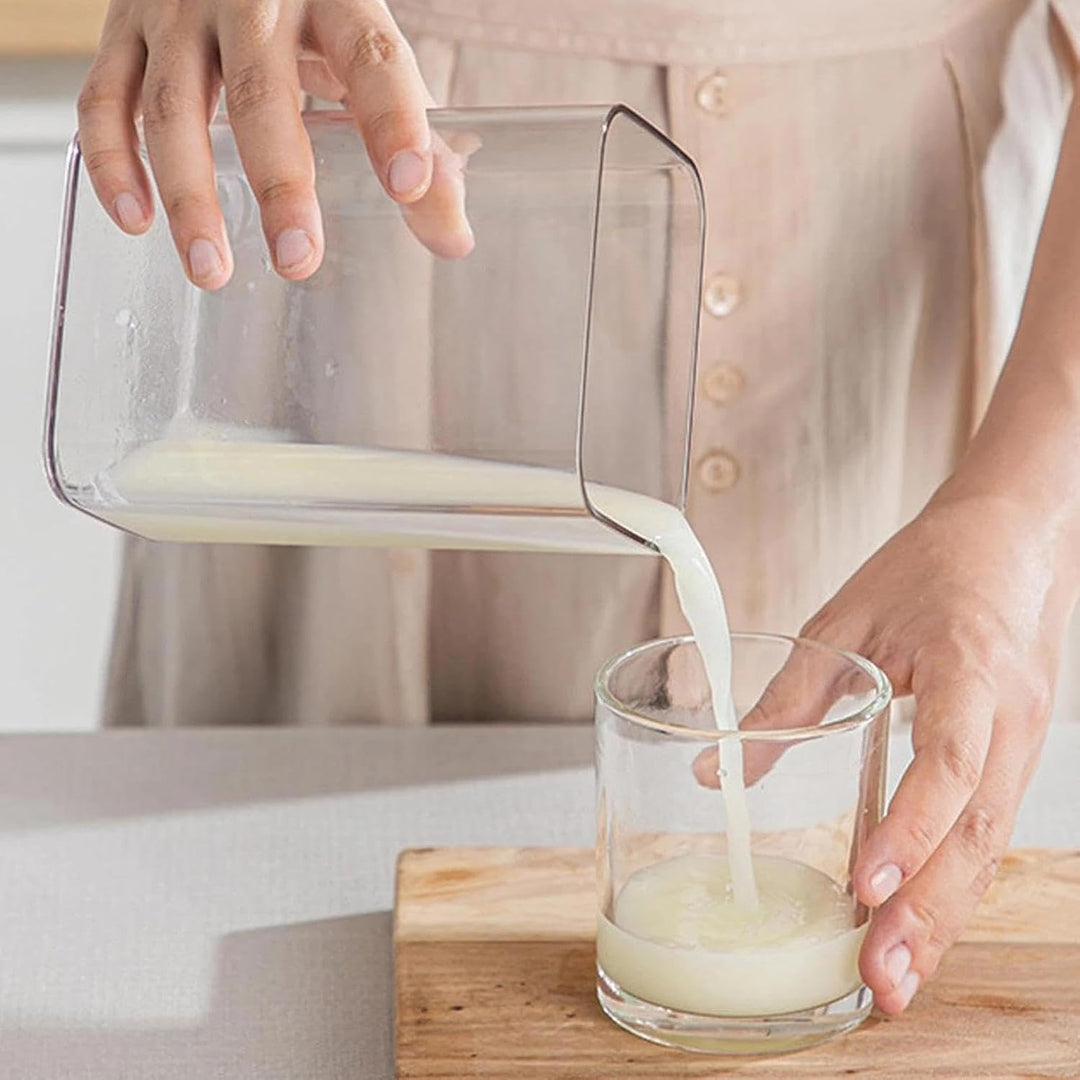 1800 ml Joghurt Sieb mit Deckel, Joghurt Presse mit Feines 80er-Edelstahlsieb, Wiederverwendbares Mo