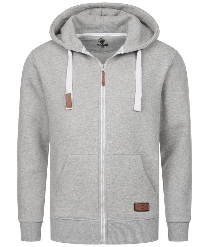 Rock Creek Herren Kapuzenpullover Jacke H-341 S Grau, S Grau