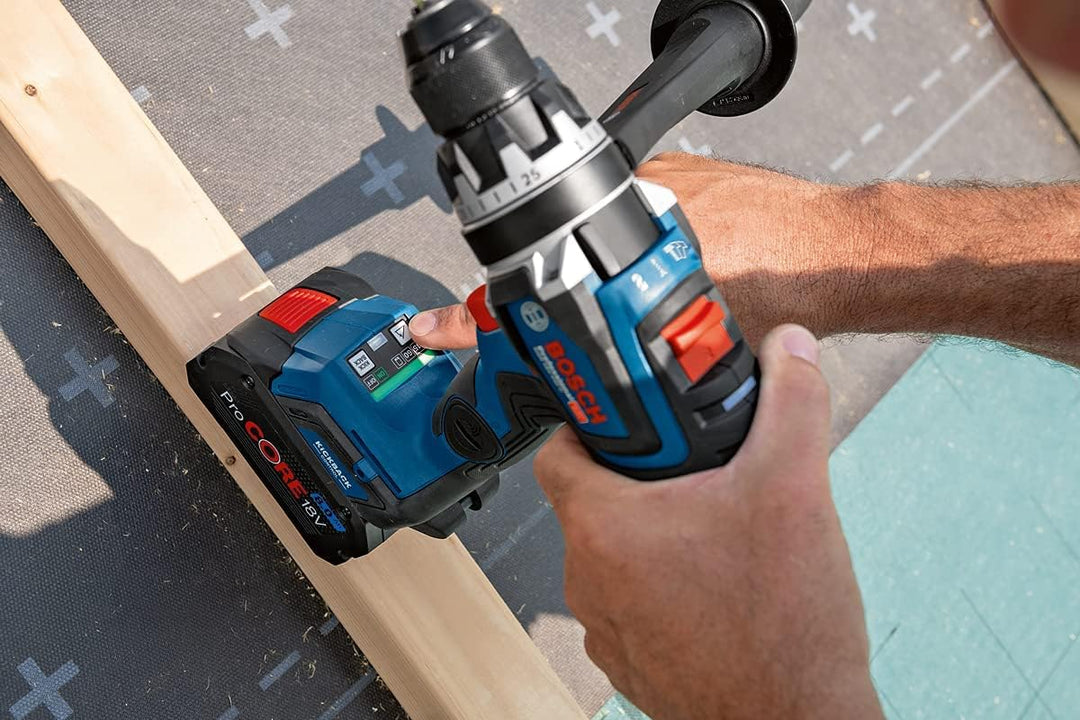 Bosch Professional 18V System BITURBO Akku Schlagbohrschrauber GSB 18V-150 C (max. Drehmoment 150 Nm