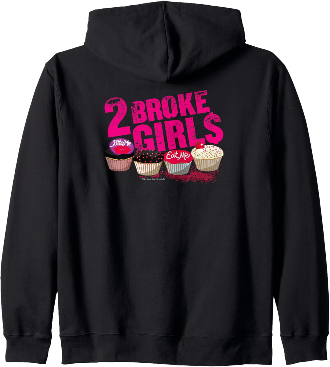 2 Broke Girls Cupcakes Kapuzenjacke