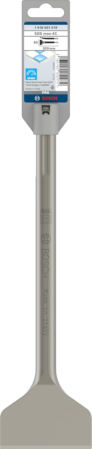 Bosch Professional 1618601019 Fliesenmeissel SDS-max , 300 X 80 mm