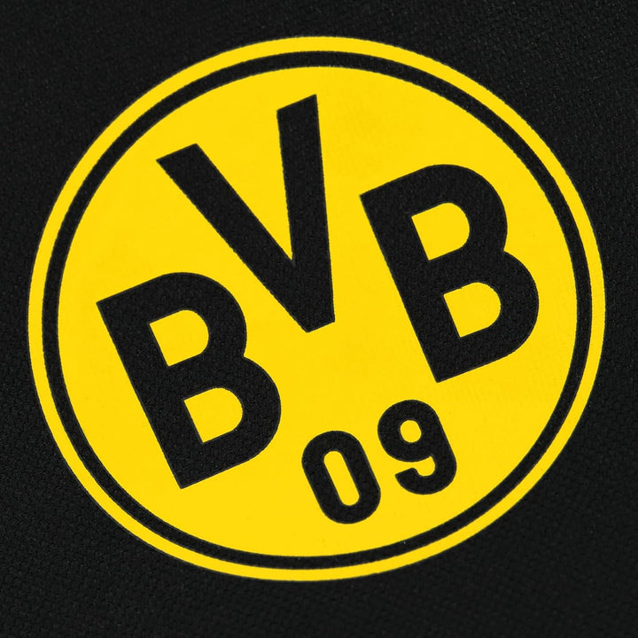 Dortmund BVB Schultertasche 2026 Schwarz mit Emblem | Drei Reissverschlussfächer, Verstellbarer Schu