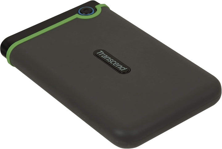 Transcend 2TB USB 3.1 Gen 1 StoreJet 25M3S Rugged External Hard Drive TS2TSJ25M3S grau - grün 2TB Si