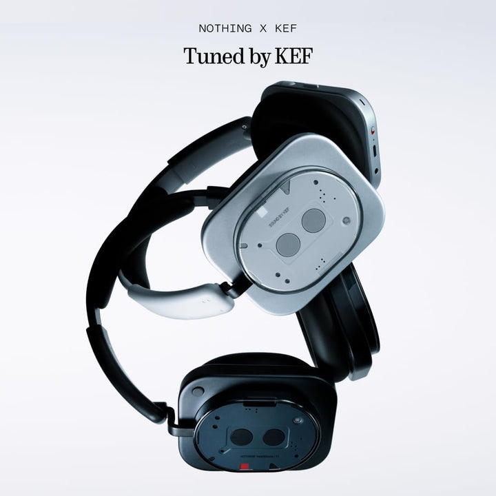 Nothing Headphone (1) Kabellose Over-Ear Kopfhörer mit ANC, bis zu 80h Akkulaufzeit, Hi-Res, Raumkla