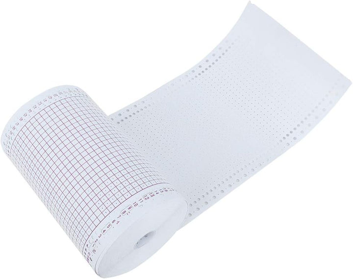 100 Stück/Rolle Strickmaschine Lochkarte Rote Lochkarte 24 Stiche Strickmaschinenteile Zubehör