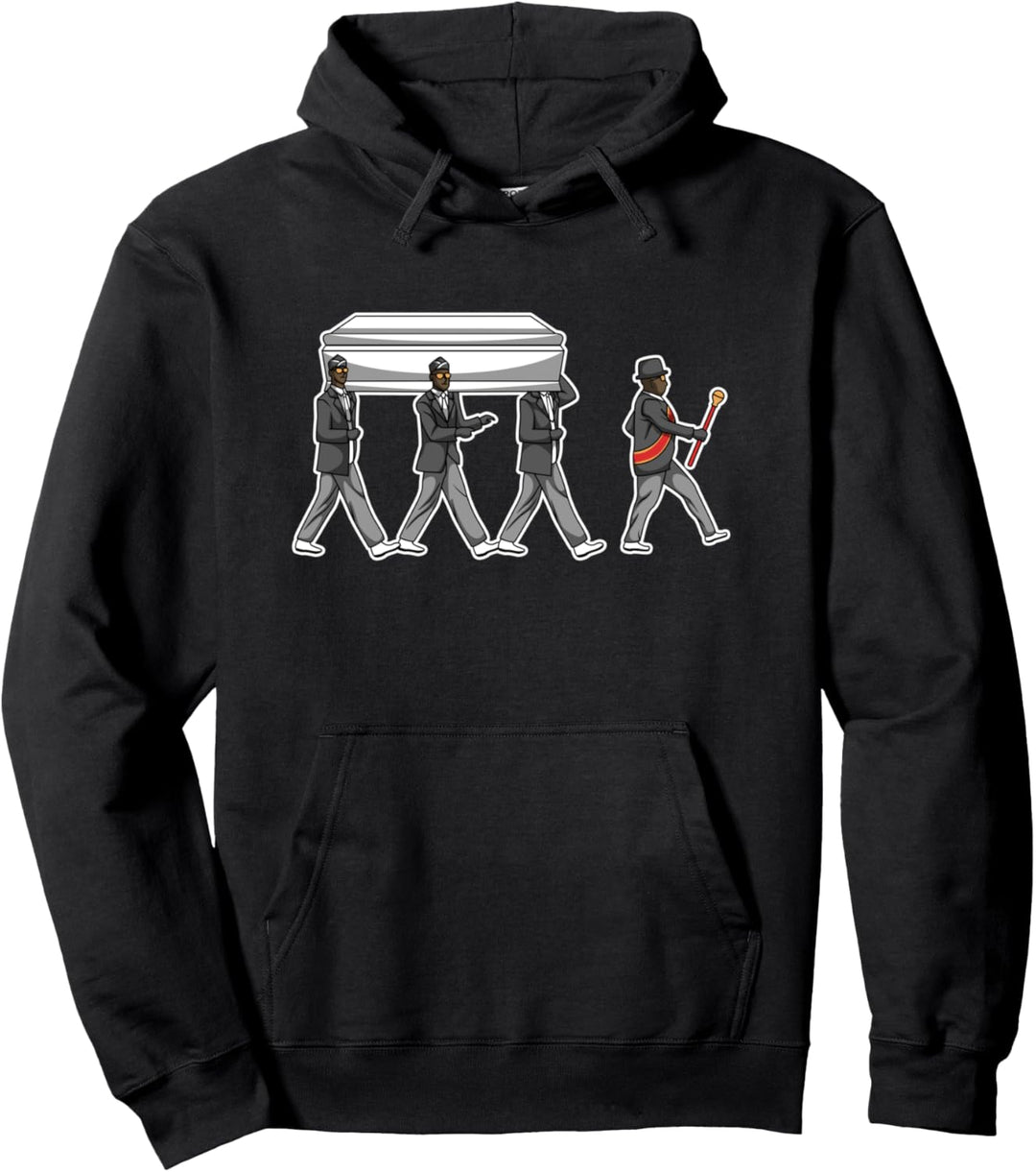 Coffin Sargträger Tanz Meme Pullover Hoodie