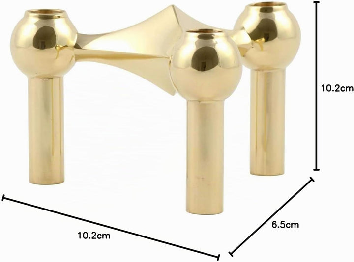 STOFF Nagel - Candle Holder - Solid Brass