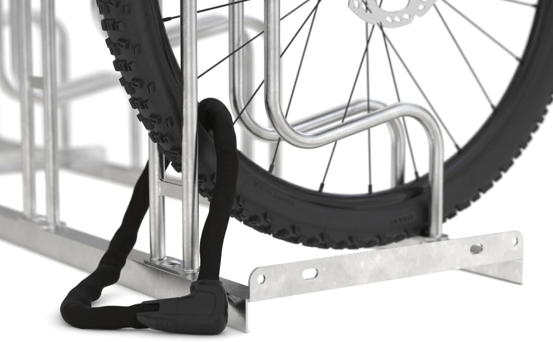Hochwertiger Fahrradständer Standparker 4056 BR | Sicherer Radständer für Fahrräder mit breite Reife