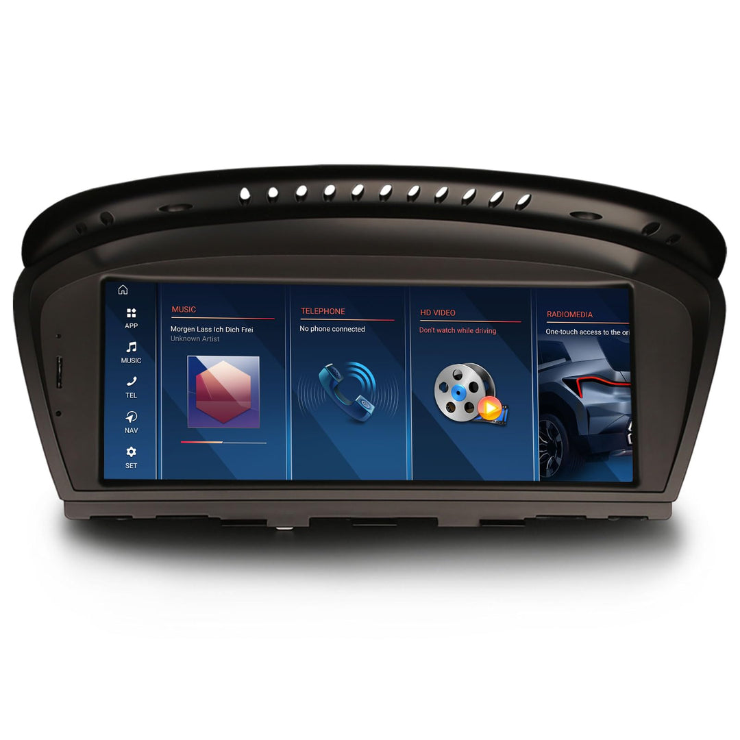 Erisin 8.8 Zoll 8-Kern 4GB+64GB Android 12 Autoradio Bluetooth GPS Navi für BMW 3er E90 E91 E92 E93