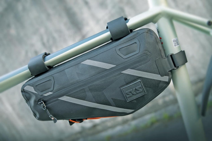 SKS GERMANY Explore Frame Bag Rahmentasche für Fahrräder (Fahrradtasche, Viel Stauraum, Verschweisst