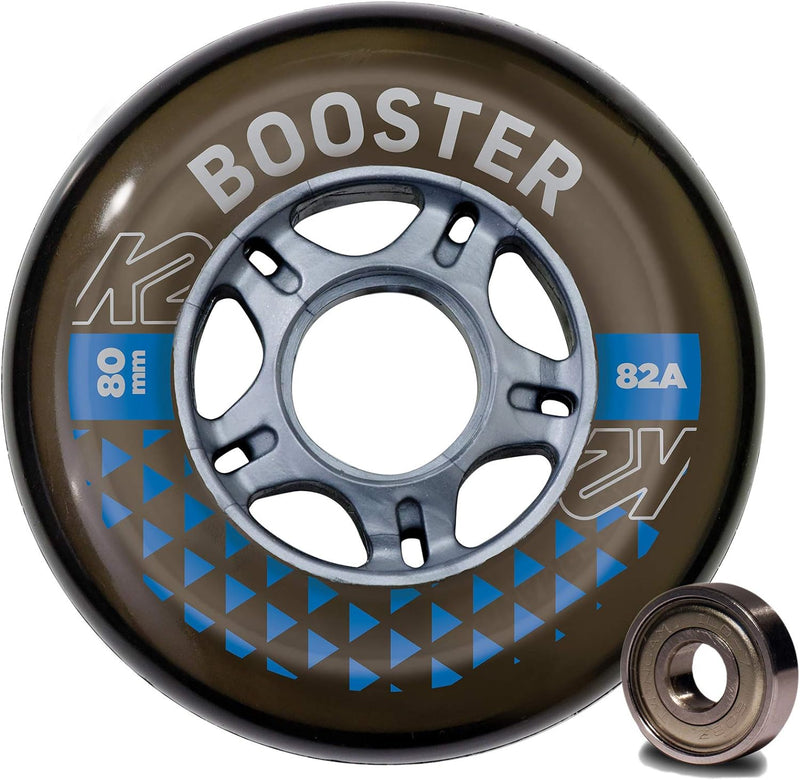 K2 Booster 80 MM 82A 8-Wheel Pack W IL 80mm 82A & ILQ-7, 80mm 82A & ILQ-7