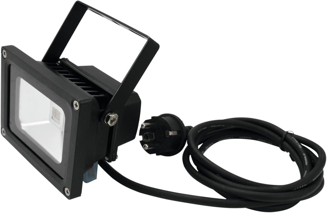 Eurolite LED IP FL-10 COB UV | Wetterfester (IP54) UV-Scheinwerfer mit 10-Watt-COB-UV-LED | High-Pow
