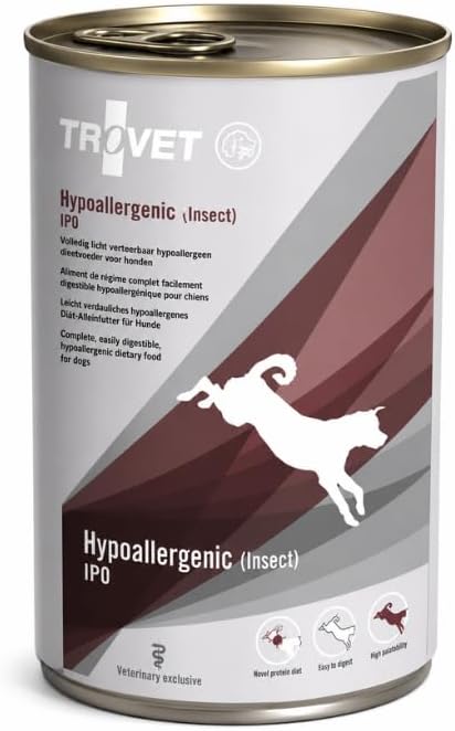 Trovet Hypoallergenic IPD (Insect) Hund - 6 x 400 g Dosen