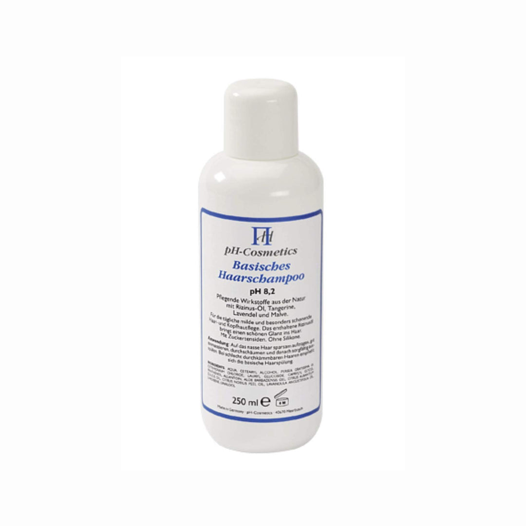 Basisches Haarshampoo pH 8, 2, schonende Pflege mit Basenshampoo, ph-Cosmetics, 250 ml 250 ml (1er P