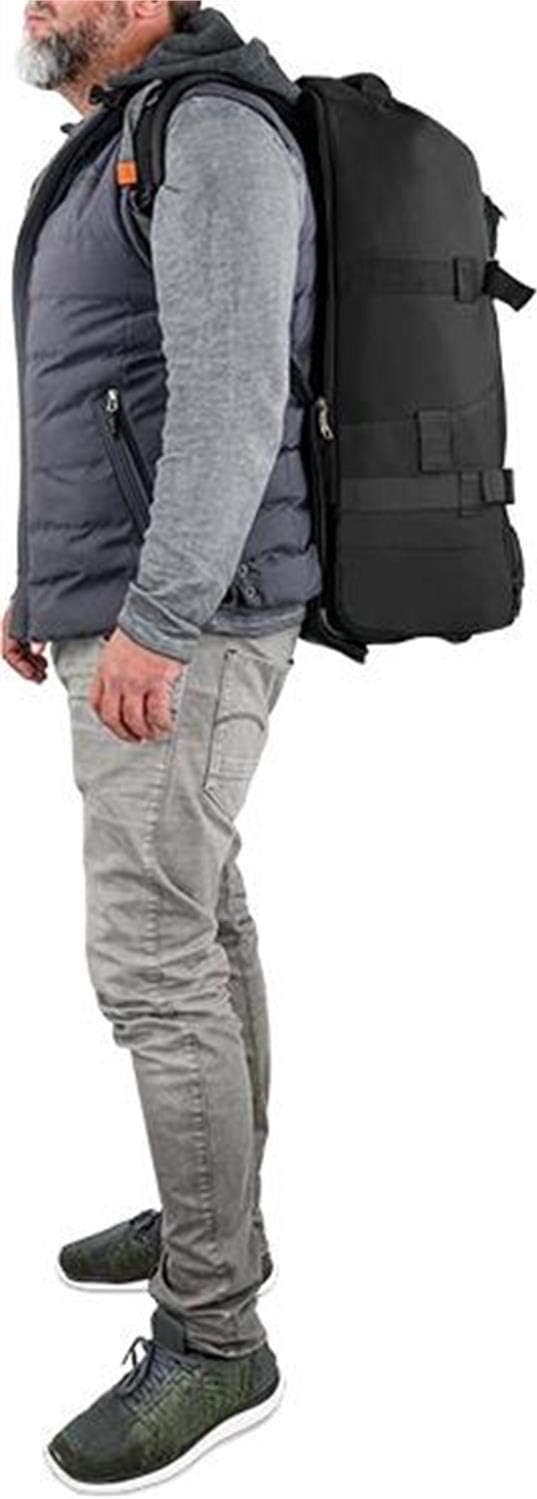normani Reisetasche mit Rucksackfunktion - Reisetrolley und Rucksack in Einem mit 5 passenden Kleide