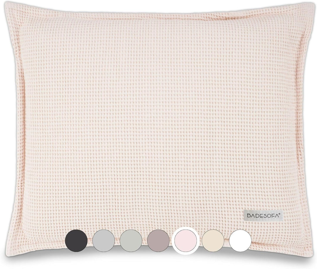 SAUNASOFA® Sauna-Kissen hitzebeständig & waschbar | Made in EU aus Bio-Baumwolle | Sauna-Zubehör für