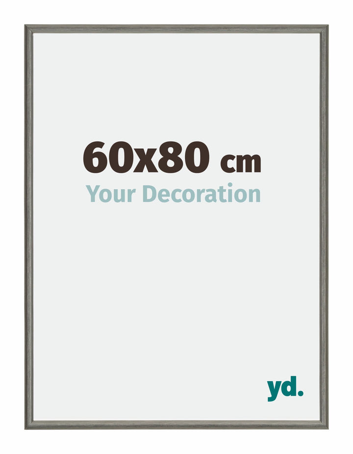 yd. Your Decoration - Bilderrahmen 60x80 cm - Bilderrahmen aus Aluminium mit Acrylglas - Antireflex