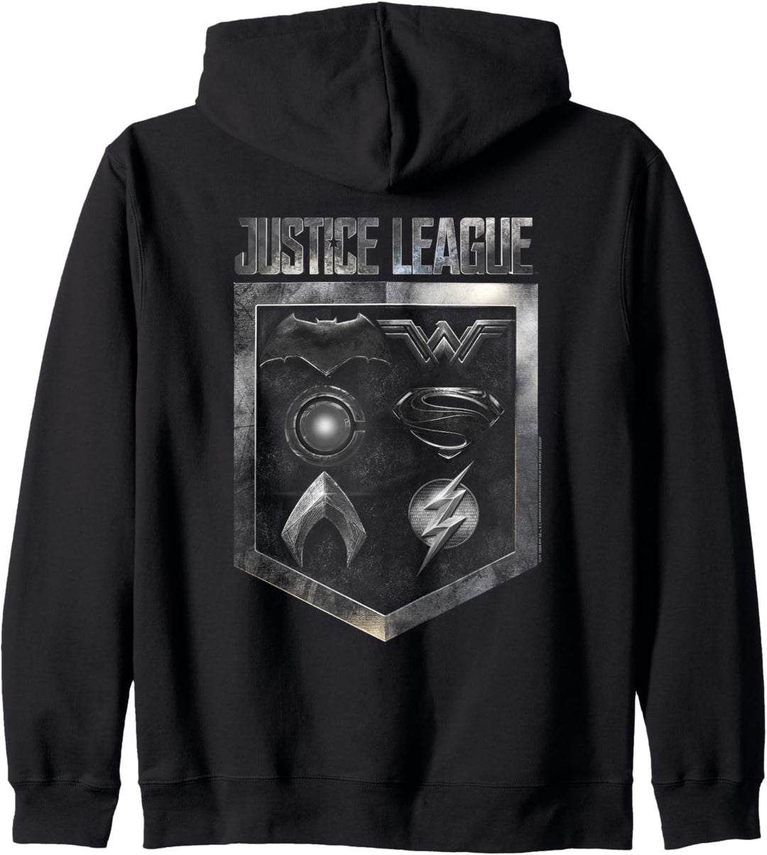 Justice League Movie Shield of Emblems Kapuzenjacke