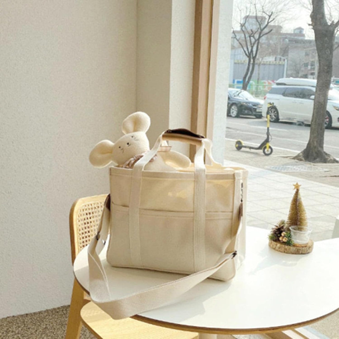 Laptoptasche für Damen, Tragetaschen für die Arbeit,Freizeit-Muttertasche mit Fach - Kinderwagen-Mut