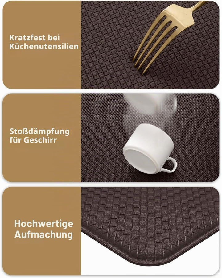 Color G Küchenläufer 44x150CM, küchenteppich waschbar rutschfest, Teppich küche mit Ölfest und Wasse