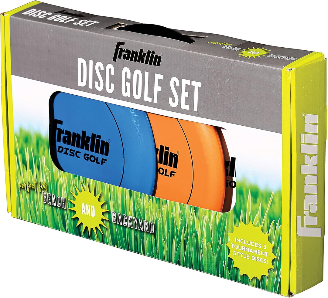 Franklin Sports Disc Golf Baskets - Portable Disc Golf Target with Chains Included - Disc Golf Baske