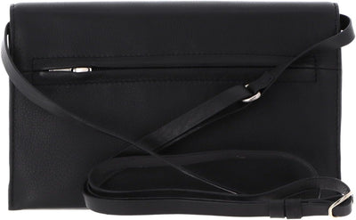 Voi Soft Leila Clutch Tasche Leder 23 cm Schwarz, Schwarz