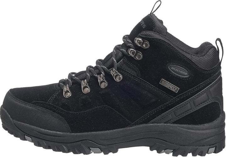 Skechers Herren Relment Pelmo64869 Stiefel 45 EU Black Suede, 45 EU Black Suede