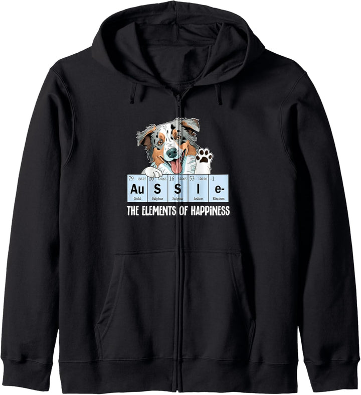 Blue Merle Australian Shepherd Kapuzenjacke