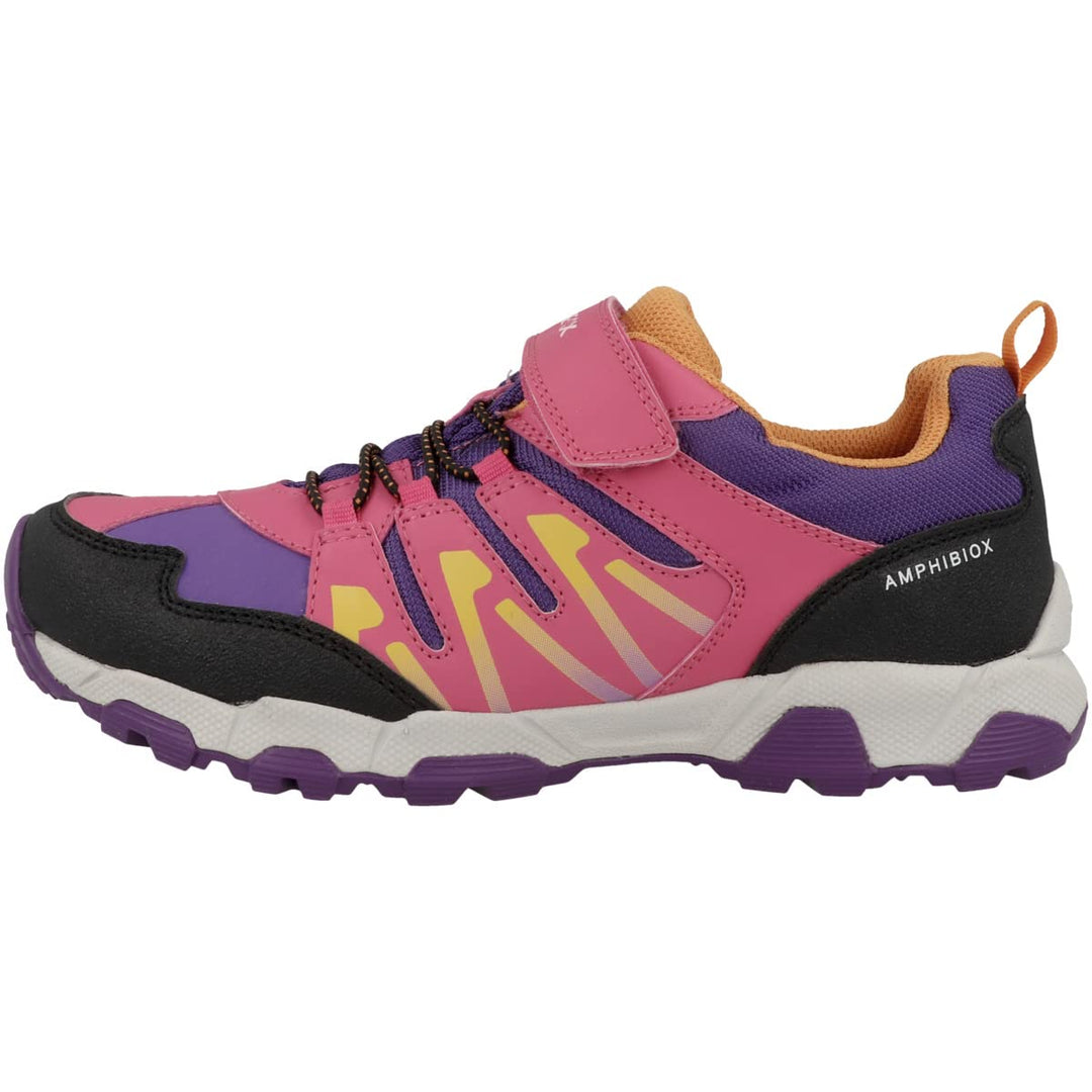 Geox Mädchen J Magnetar Girl B AbSneakers 35 EU Fuchsia Purple, 35 EU Fuchsia Purple