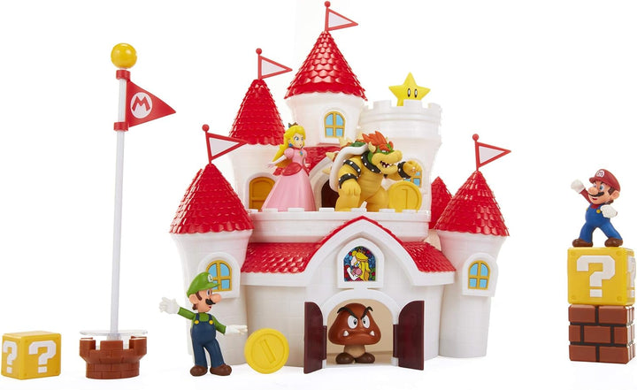 Nintendo NINTENDO SUPER Mario PILZ-PALAST +Figur, 70843-4L, Mehrfarbig, Mehrfarbig
