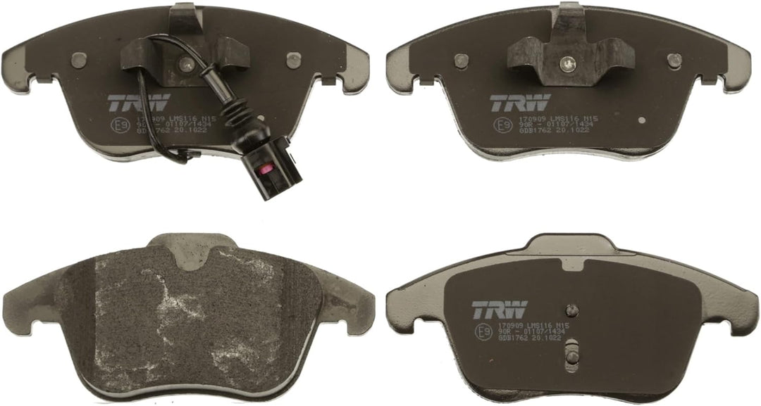 TRW GDB1762 Bremsbelagsatz, Scheibenbremse - (4-teilig)