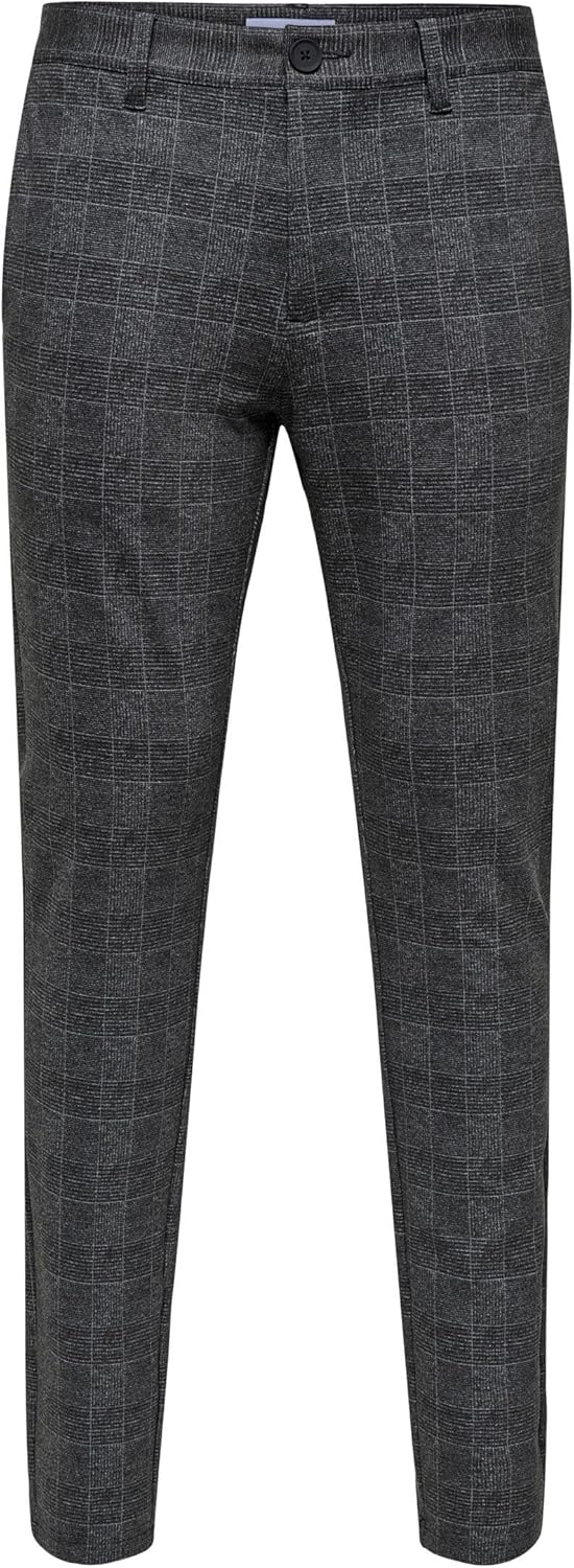 ONLY & SONS Male Chino Hose ONSMARK Slim Fit Chino Hose 28W / 30L Schwarz, 28W / 30L Schwarz